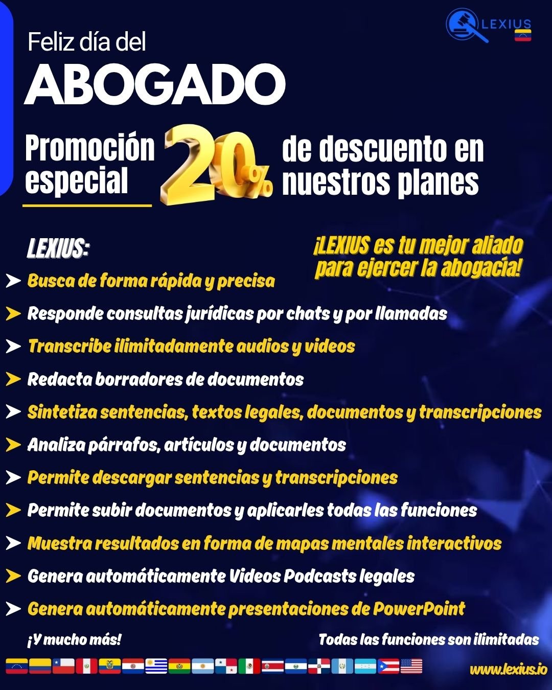 Descuento 20% por tiempo limitado